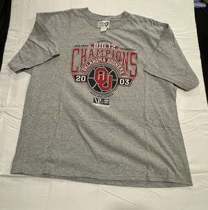 Prairie Graphics Oklahoma Sooners 2003 Men's Basketball Big 12 Y2K